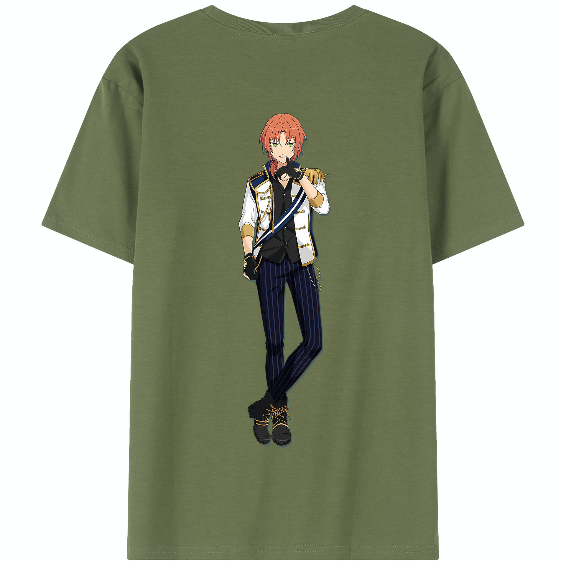 （画像用） あんさんぶるスターズ! Ensemble Stars 綿100％半袖Tシャツ（背面プリント）